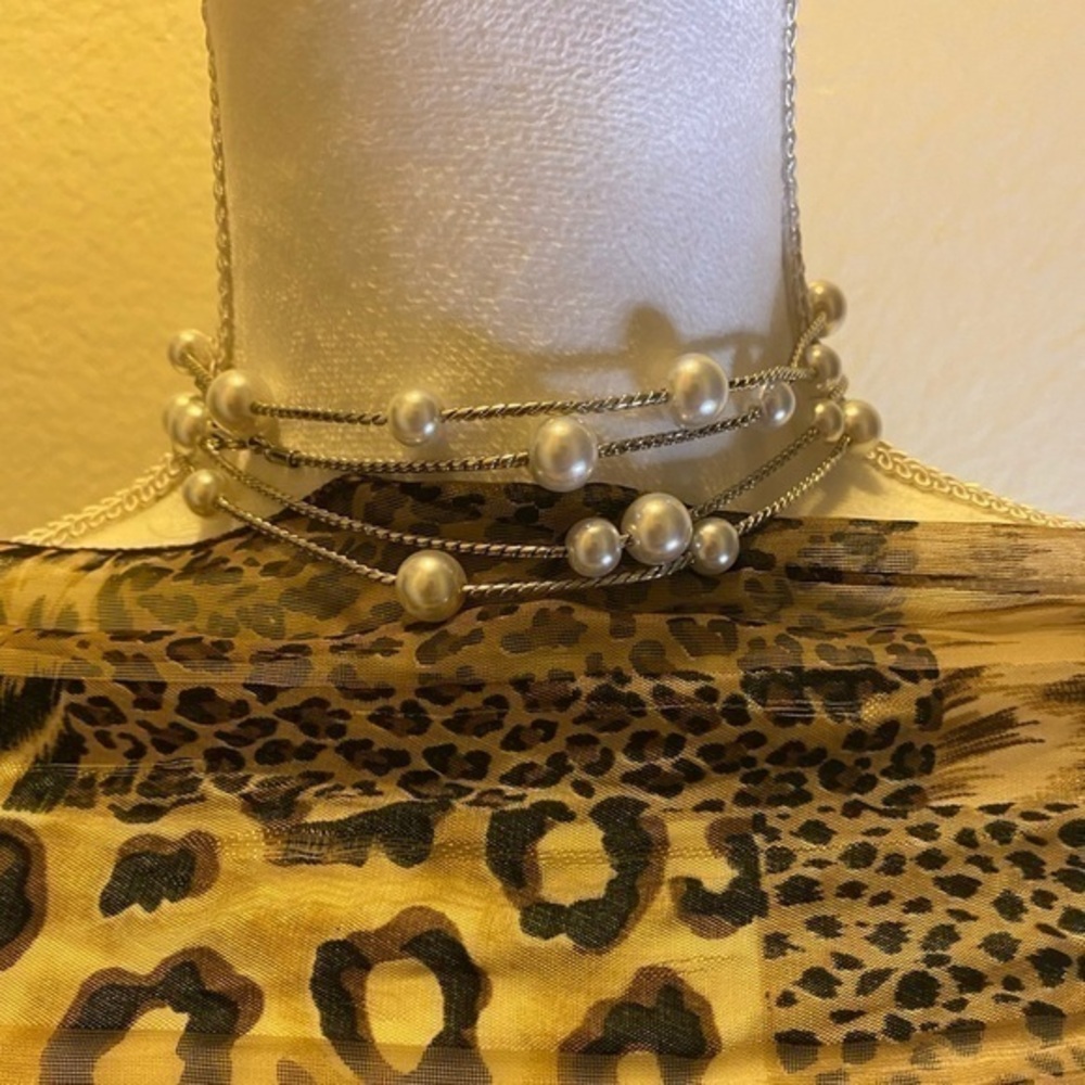 Parklane Pearl and Silver Necklace